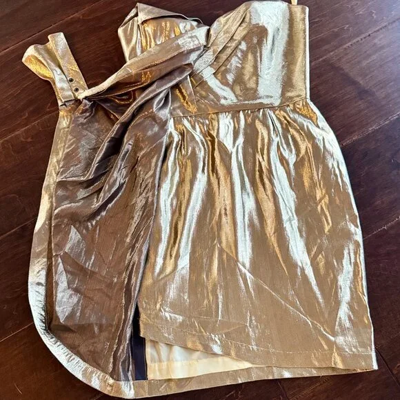 thierry mugler gold dress 2Cute 25449 – Twirl Prom main image 0